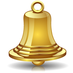 Gold bell alert